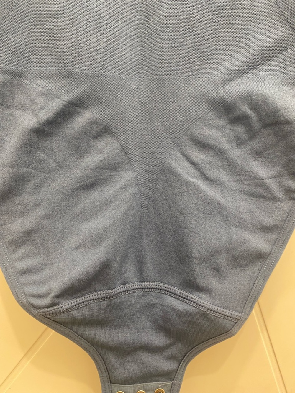 Shapermint Blue Scoop Neck Bodysuit M - Picture 9 of 12